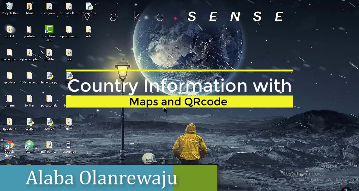 How I Made a Country-Info Project Using Python